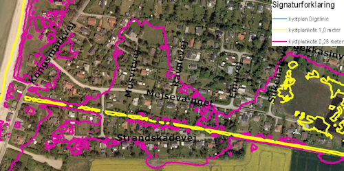 Grundejerforeningen Solhjemgården | kystplan 2009 | højdekurver | stillinge strand | 4200 slagelse | musholm bugt | musvitvej | ravnevej | mejsevænget | emuvej | strandskadevej | mejsevej